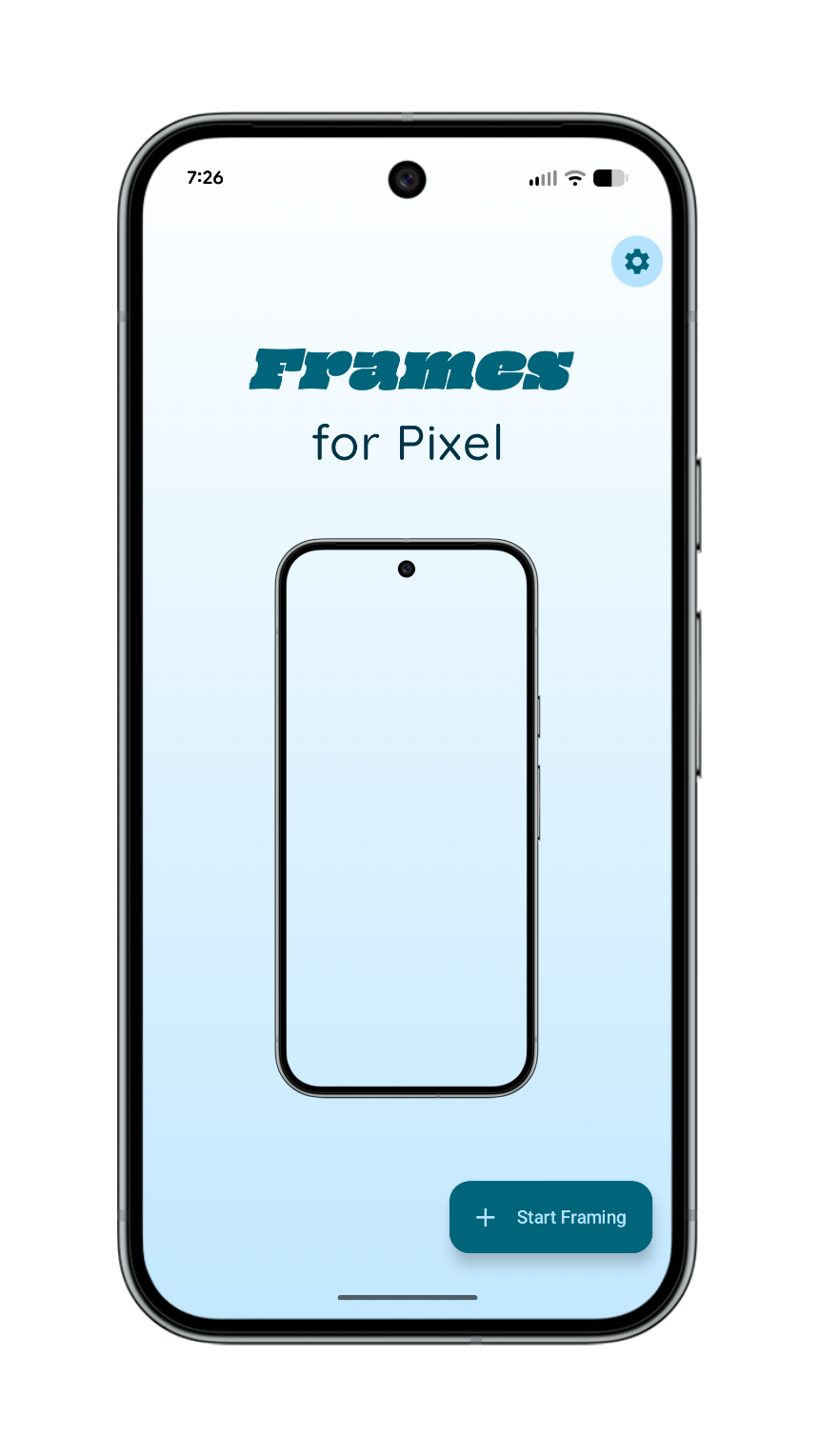 Frames for Pixel Phone Interface
